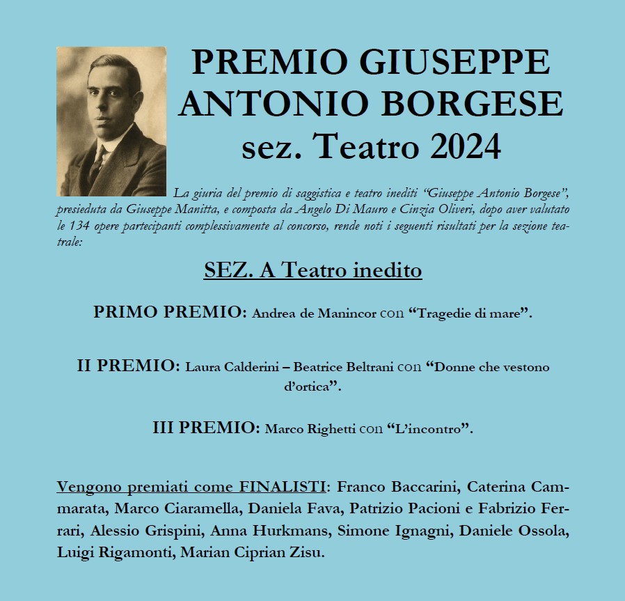 Premio Borgese 2024